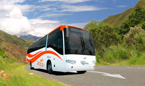 long distance buses in New Caledonia